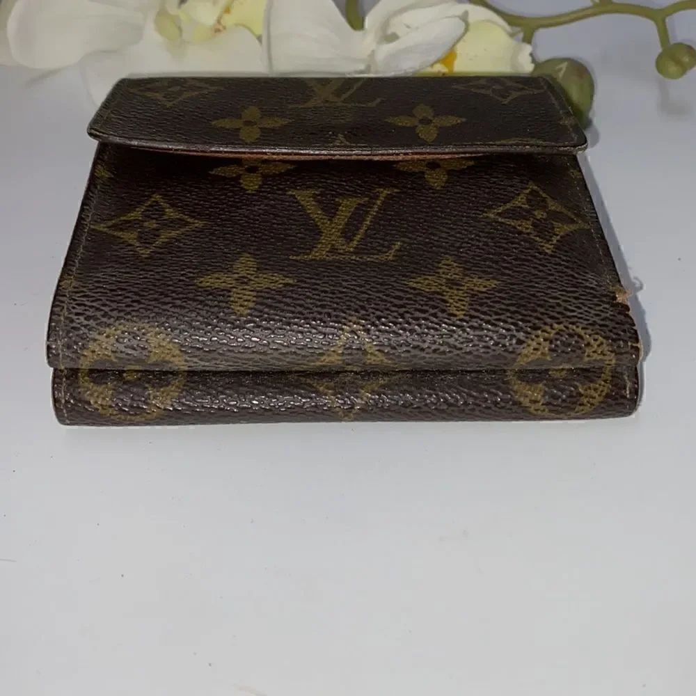 Authentic Louis Vuitton Elise Compact Wallet - Picture 6 of 12
